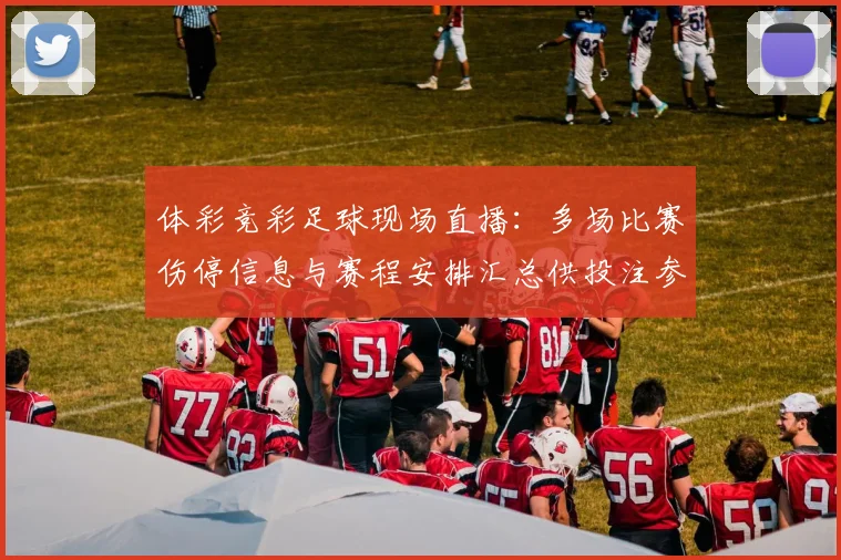体彩竞彩足球现场直播：多场比赛伤停信息与赛程安排汇总供投注参考